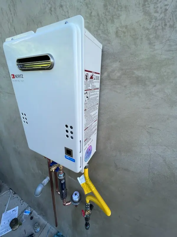 Tankless water heater installation for Spangsville homes